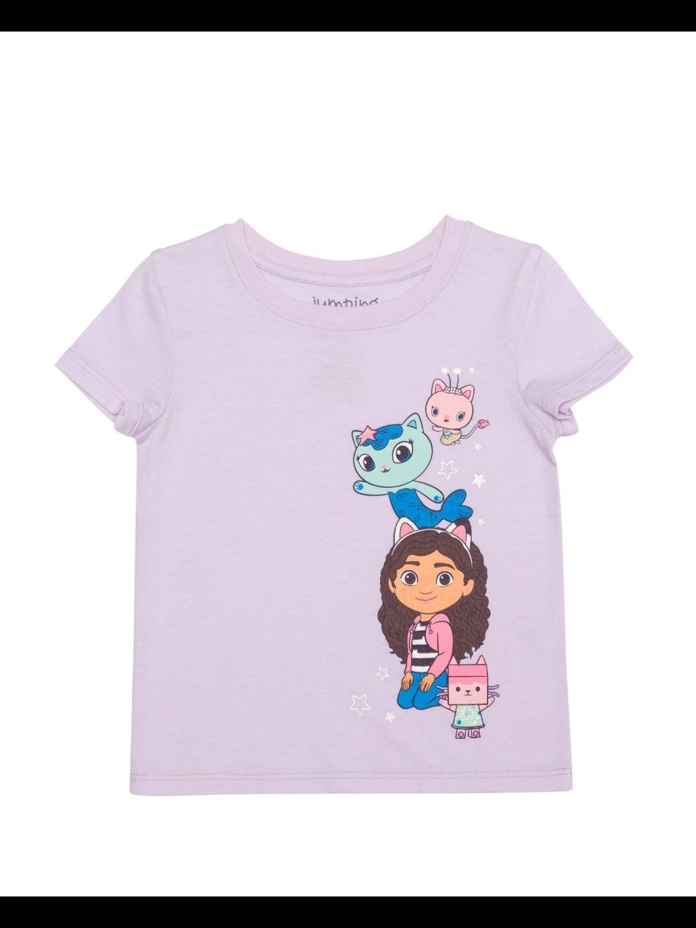 🌻 NWT Gabby’s Dollhouse Purple Graphic Tee 18 Months Jumping Beans